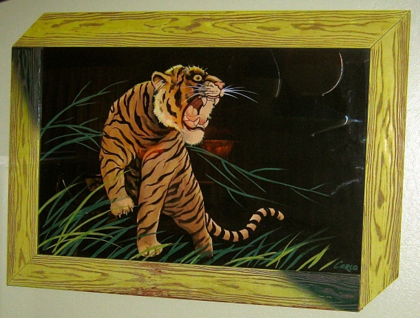 XL Carlo of Hollywood Tiger Watercolor